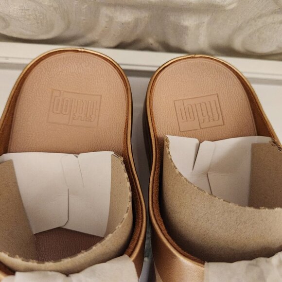Fitflop Galaxy Toe Thong Rose Gold Sandals Size 9. NIB. - Picture 6 of 11